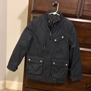 GAP Dark Blue Kids Raincoat with Pockets